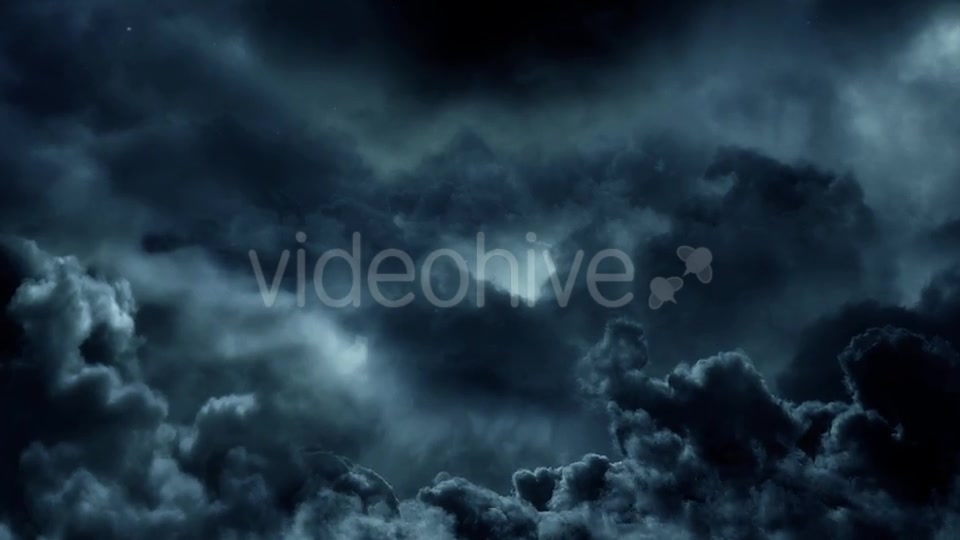 Dark Clouds Night Videohive 13324039 Motion Graphics Image 2