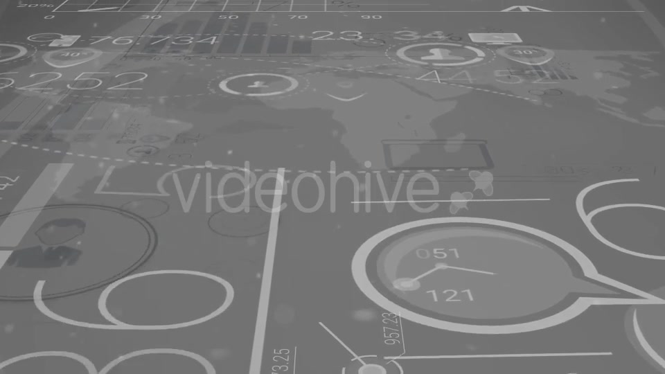 Dark Corporate Backgrounds With Abstract Elements Of Infographics Videohive 17799901 Motion Graphics Image 4