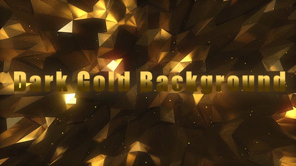 Dark Gold Background - Download 20284447 Videohive