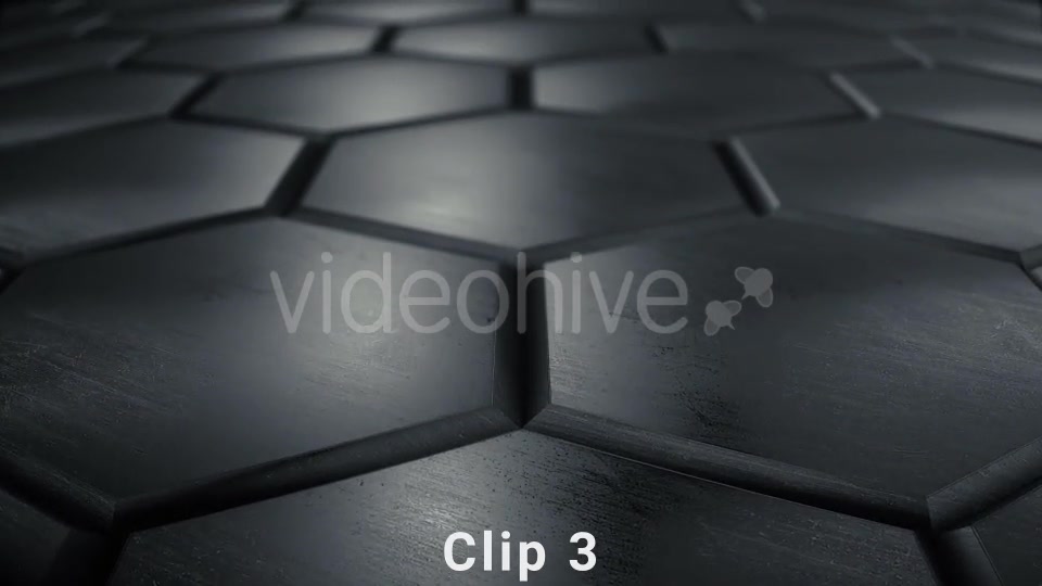 Dark Hexagon Surfaces Videohive 14923911 Motion Graphics Image 13