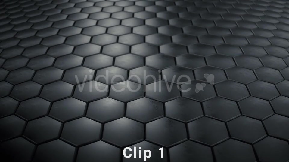 Dark Hexagon Surfaces Videohive 14923911 Motion Graphics Image 5