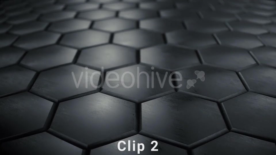 Dark Hexagon Surfaces Videohive 14923911 Motion Graphics Image 6