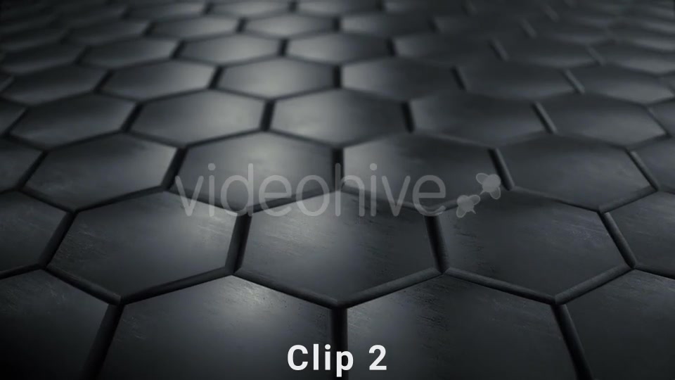 Dark Hexagon Surfaces Videohive 14923911 Motion Graphics Image 7