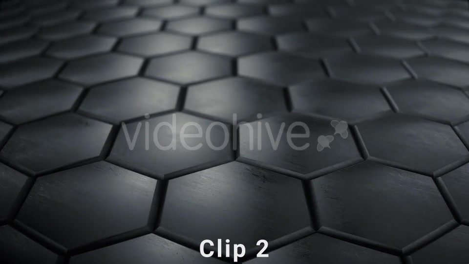 Dark Hexagon Surfaces Videohive 14923911 Motion Graphics Image 8