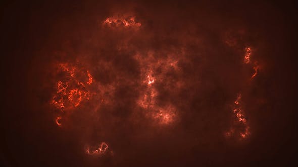 Dark Red Clouds Particles Background Loop - Videohive Download 21356994