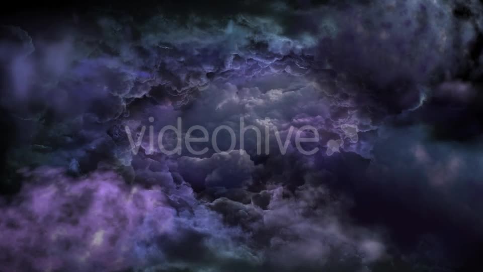 Dark Sky in Purple Tones Videohive 19276334 Motion Graphics Image 1