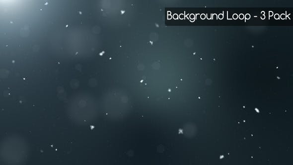 Dark Snow Background (3 Pack) - 8010182 Videohive Download