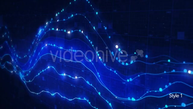 Data Graph on a Computer Screen 4K Videohive 20223374 Motion Graphics Image 4