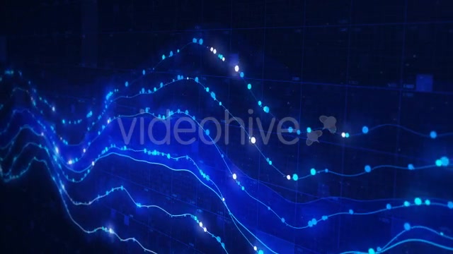 Data Graph on a Computer Screen 4K Videohive 20223374 Motion Graphics Image 5