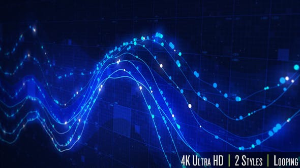 Data Graph on a Computer Screen 4K - Videohive 20223374 Download