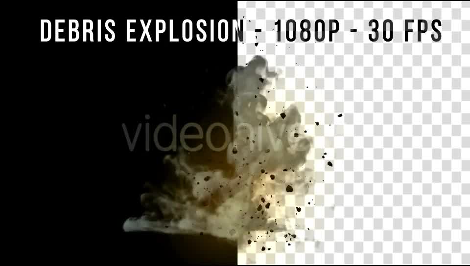 Debris Explosion Videohive 16730716 Motion Graphics Image 1