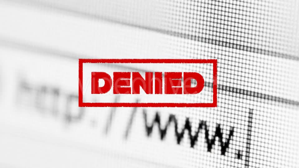 Denied Stamp Videohive 19896967 Motion Graphics Image 8
