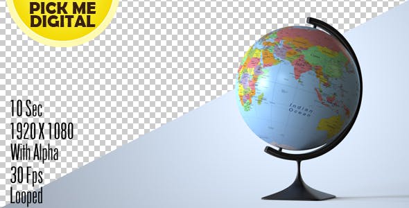 Desktop Globe Option 2 - Videohive 18946174 Download