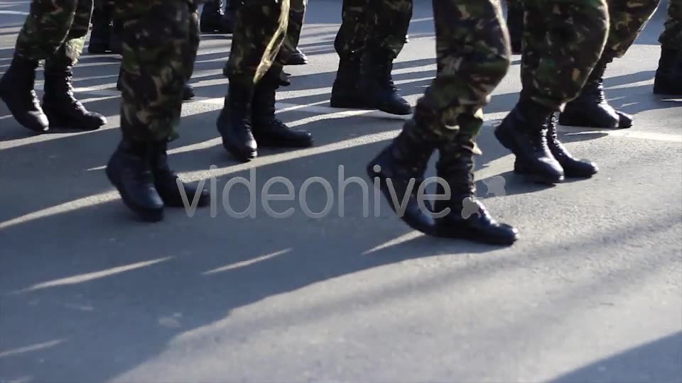 Determined Military Boots March  Videohive 6315364 Stock Footage Image 2