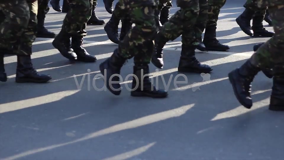Determined Military Boots March  Videohive 6315364 Stock Footage Image 4
