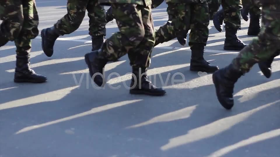 Determined Military Boots March  Videohive 6315364 Stock Footage Image 8