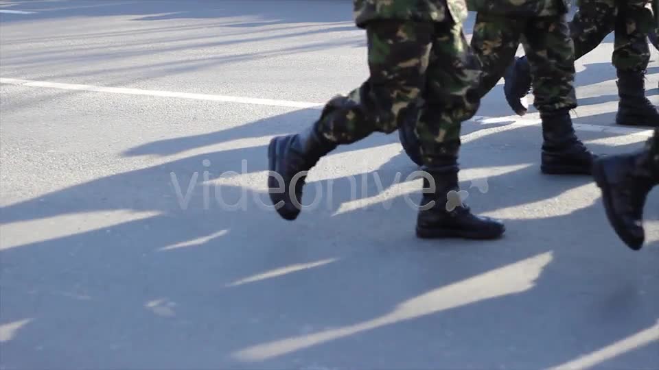 Determined Military Boots March  Videohive 6315364 Stock Footage Image 9
