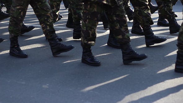 Determined Military Boots March  - Videohive 6315364 Download
