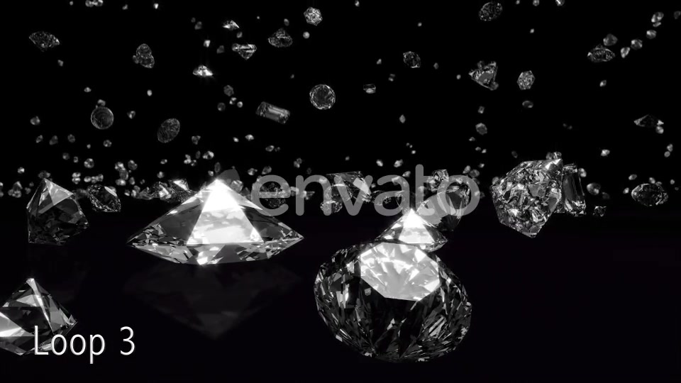 Diamonds Backgrounds Pack Videohive 22185110 Motion Graphics Image 5