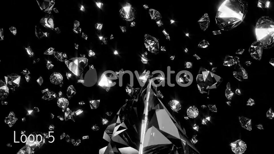 Diamonds Backgrounds Pack Videohive 22185110 Motion Graphics Image 9
