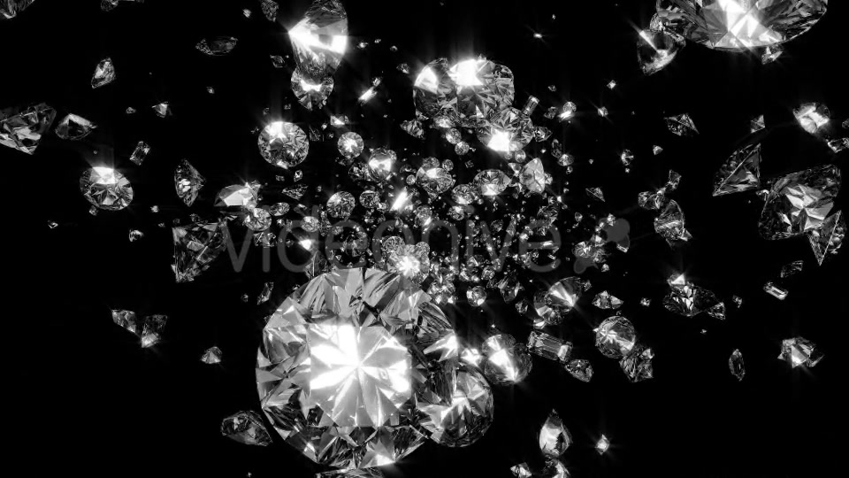Diamonds Flying Through Videohive 9725425 Motion Graphics Image 10