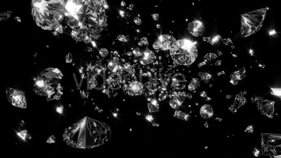 Diamonds Flying Through Videohive 9725425 Motion Graphics Image 2