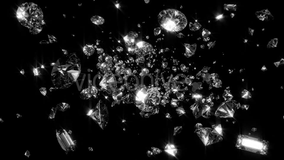 Diamonds Flying Through Videohive 9725425 Motion Graphics Image 3