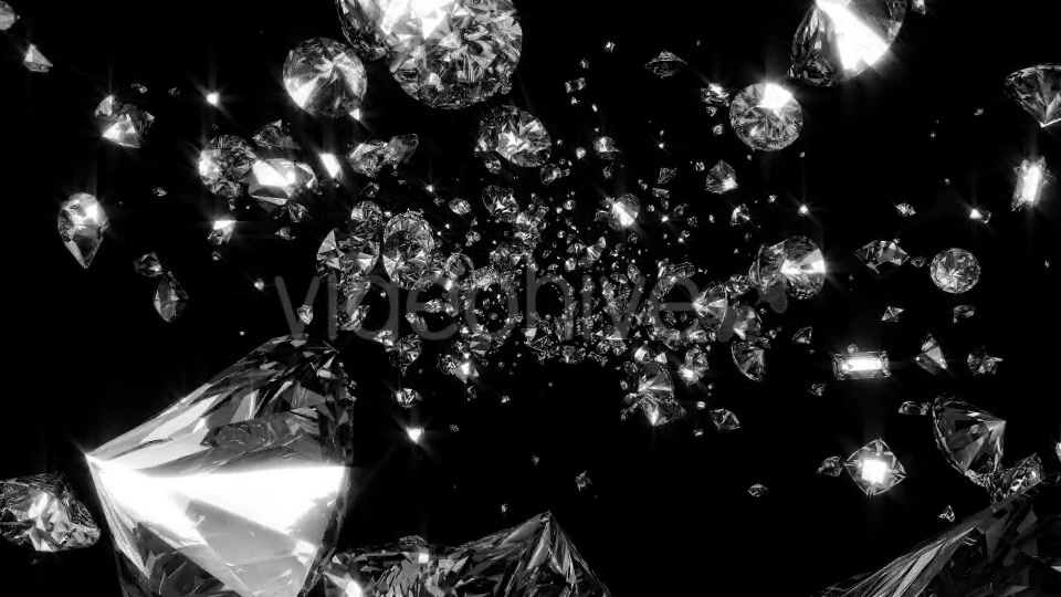 Diamonds Flying Through Videohive 9725425 Motion Graphics Image 4