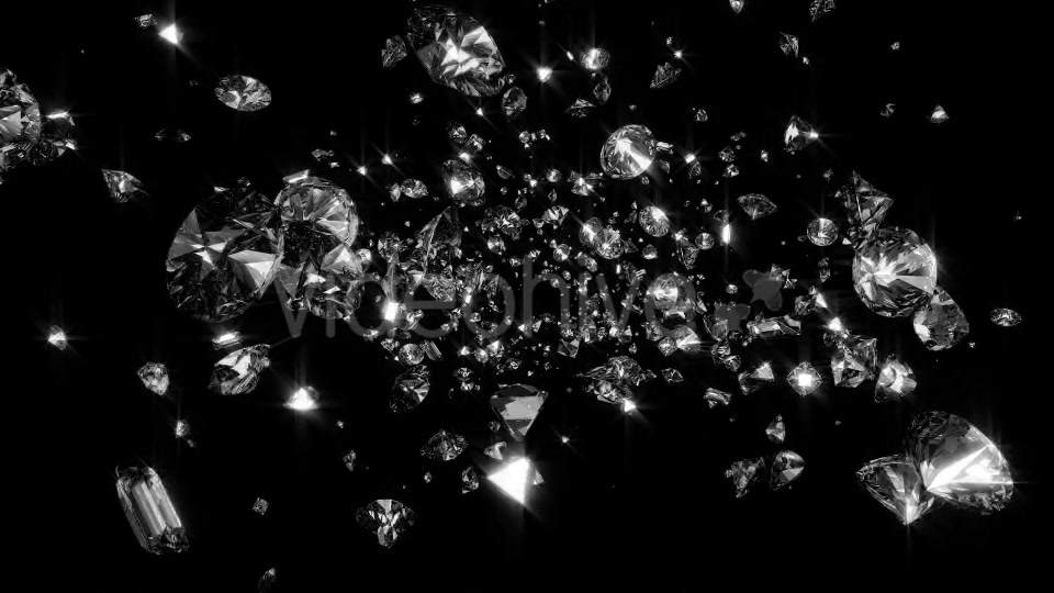 Diamonds Flying Through Videohive 9725425 Motion Graphics Image 5