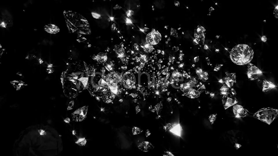 Diamonds Flying Through Videohive 9725425 Motion Graphics Image 7