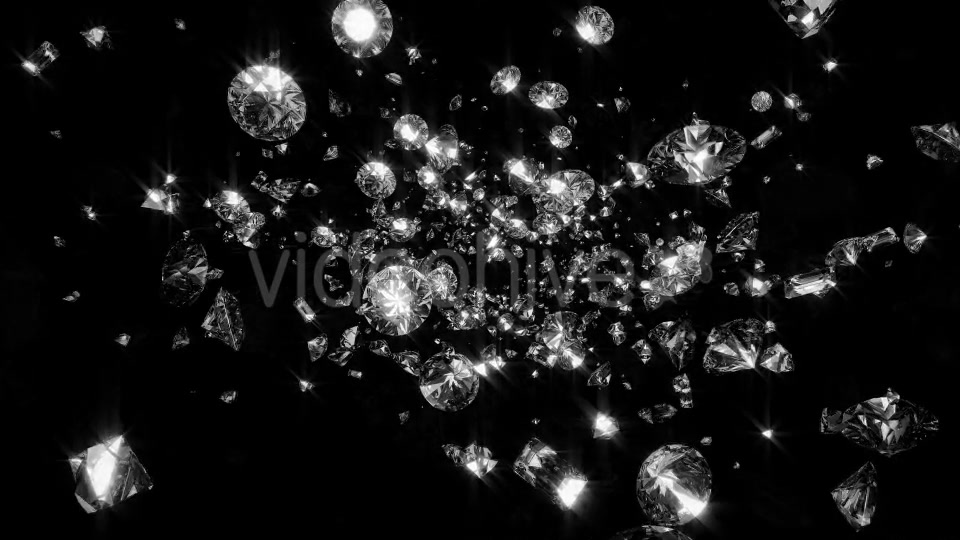 Diamonds Flying Through Videohive 9725425 Motion Graphics Image 9