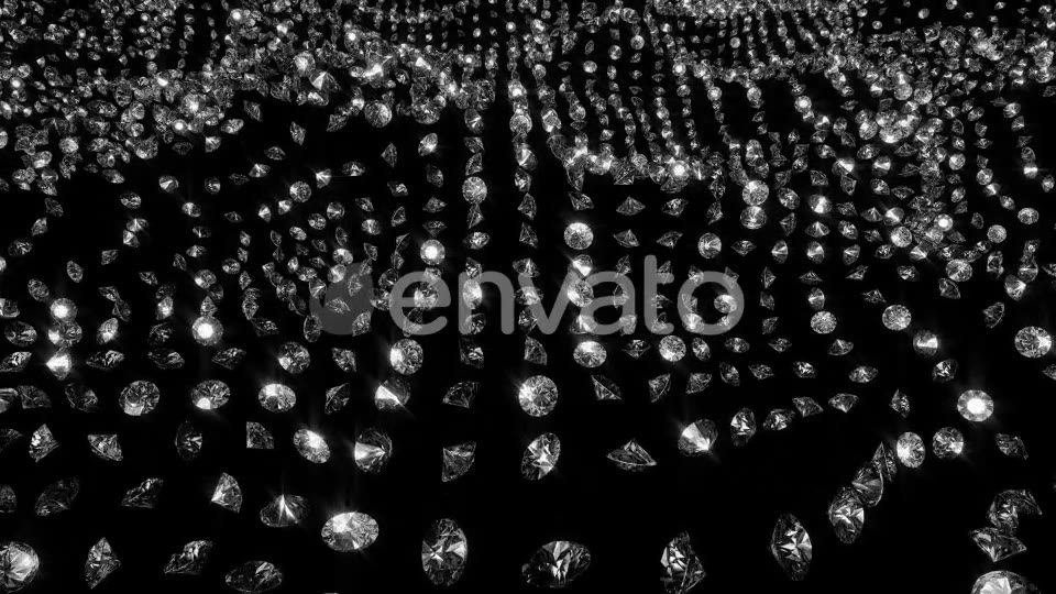 Diamonds Waves 4K Videohive 21969315 Motion Graphics Image 5