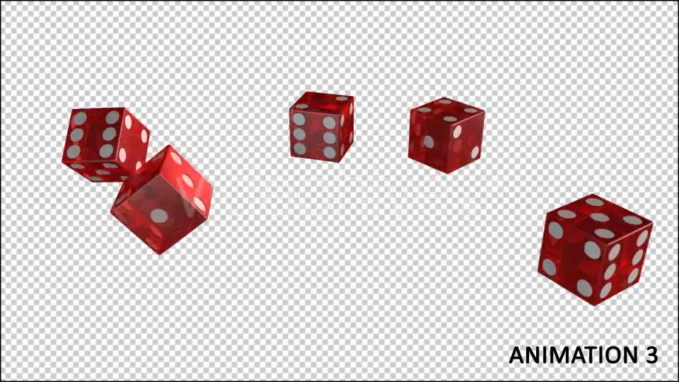 Dice Roll Transition (4 Pack) Videohive 11705725 Motion Graphics Image 8