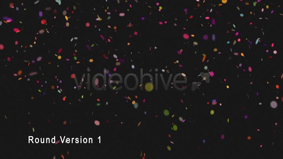 Different Shapes Confetti Falling Videohive 21012054 Motion Graphics Image 1