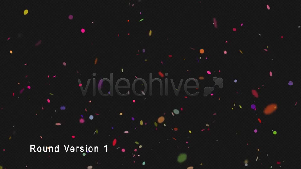 Different Shapes Confetti Falling Videohive 21012054 Motion Graphics Image 2