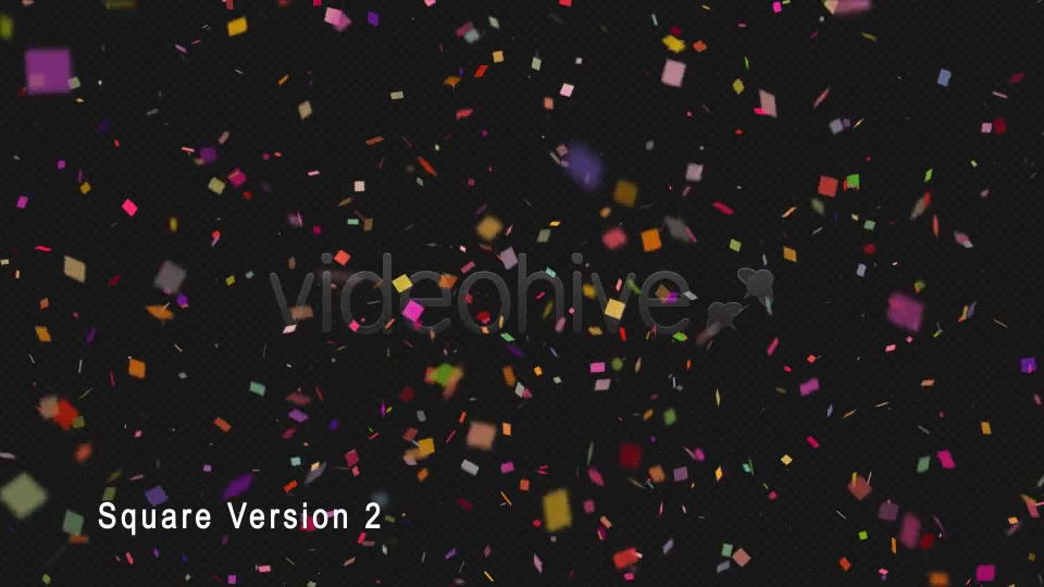 Different Shapes Confetti Falling Videohive 21012054 Motion Graphics Image 4