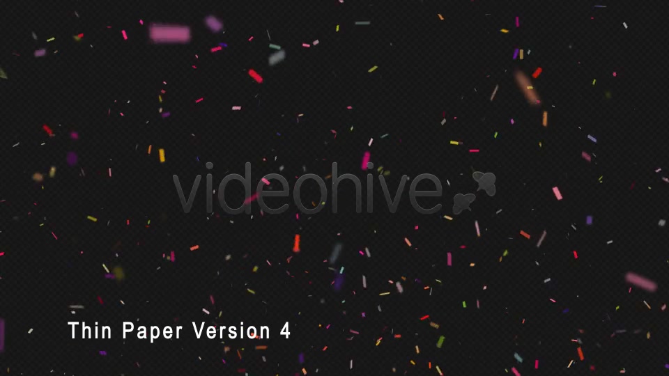 Different Shapes Confetti Falling Videohive 21012054 Motion Graphics Image 9