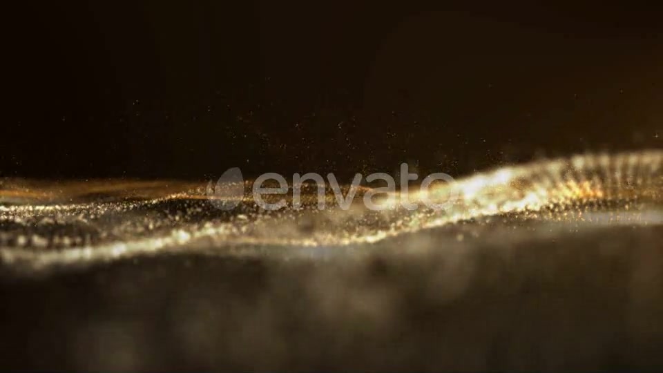 Digital Abstract Background Gold Sparkling Particles 02 Videohive 21582418 Motion Graphics Image 10