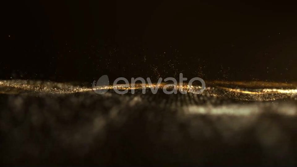 Digital Abstract Background Gold Sparkling Particles 02 Videohive 21582418 Motion Graphics Image 2