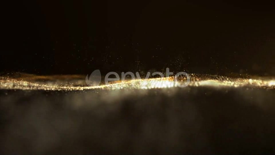 Digital Abstract Background Gold Sparkling Particles 02 Videohive 21582418 Motion Graphics Image 3