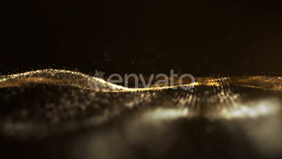 Digital Abstract Background Gold Sparkling Particles 02 Videohive 21582418 Motion Graphics Image 5