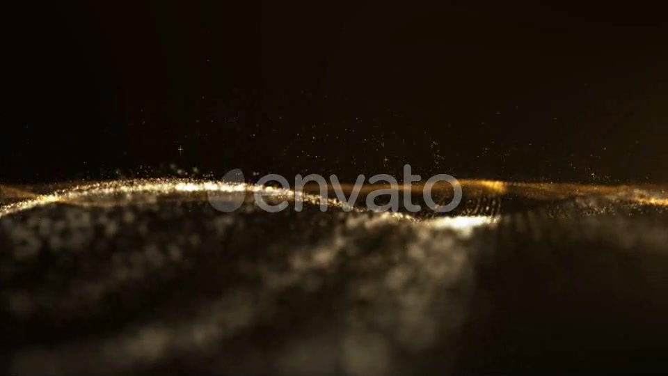 Digital Abstract Background Gold Sparkling Particles 02 Videohive 21582418 Motion Graphics Image 6