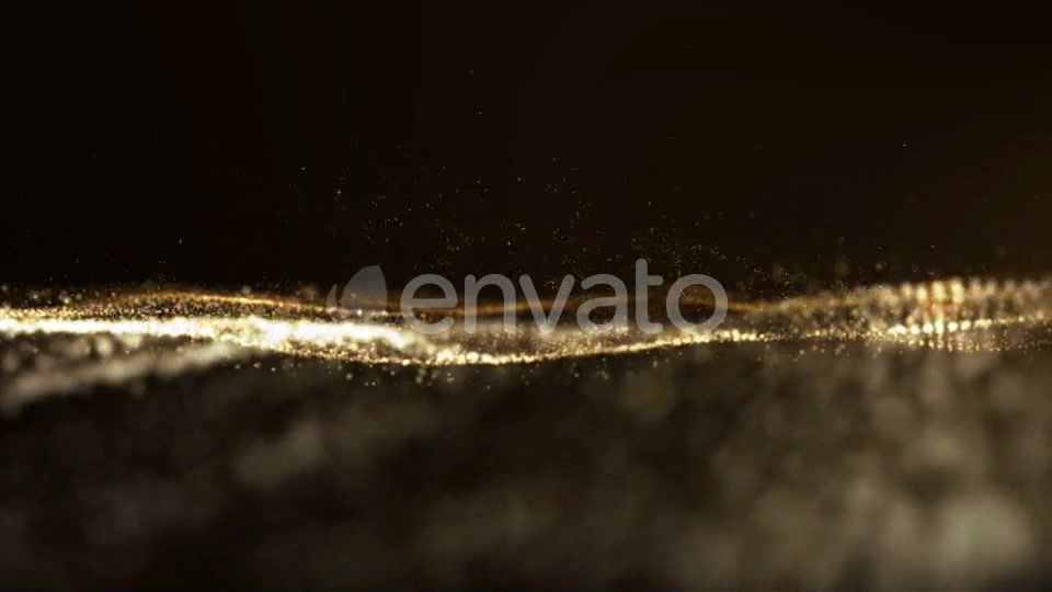Digital Abstract Background Gold Sparkling Particles 02 Videohive 21582418 Motion Graphics Image 9