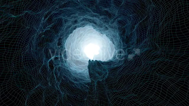 Digital Blue Tunnel Videohive 20622344 Motion Graphics Image 2