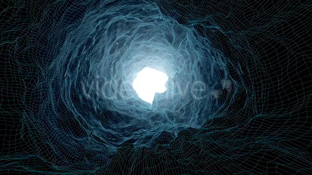 Digital Blue Tunnel Videohive 20622344 Motion Graphics Image 5