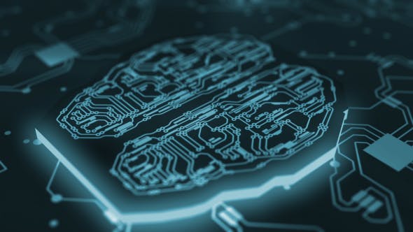 Digital Brain Artificial Intelligence Network Connection 01 - Download 20526278 Videohive