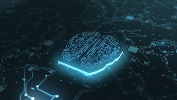 Digital Brain Artificial Intelligence Network Connection 03 - Videohive 20526287 Download