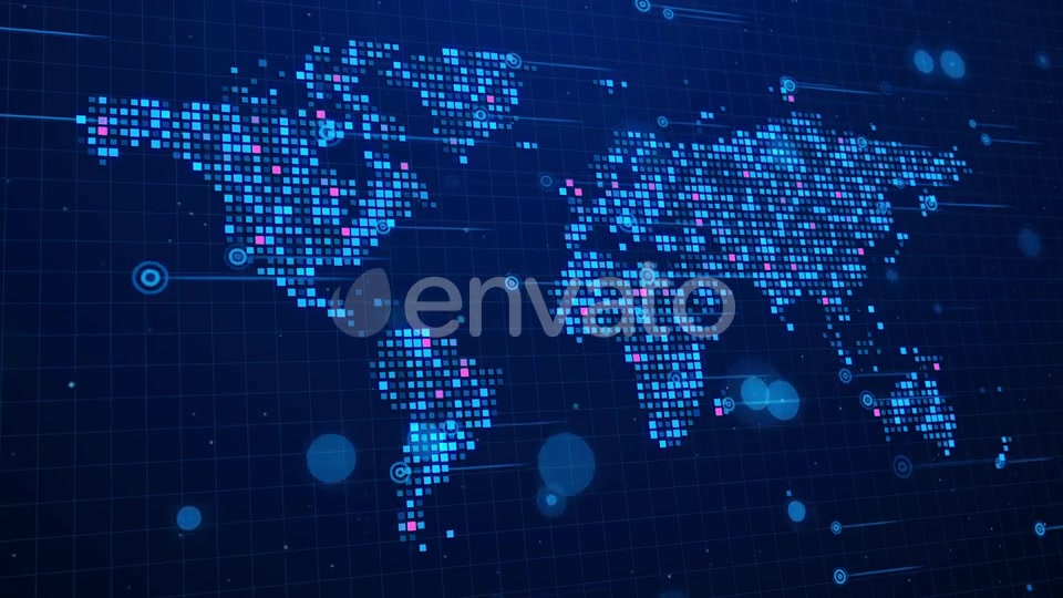 Digital Business Networks Videohive 22632124 Motion Graphics Image 3
