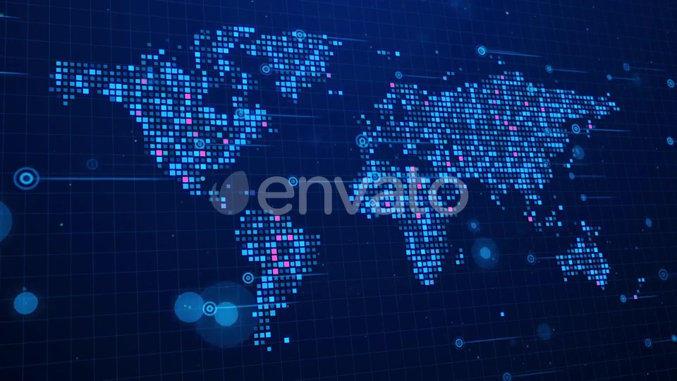 Digital Business Networks Videohive 22632124 Motion Graphics Image 4
