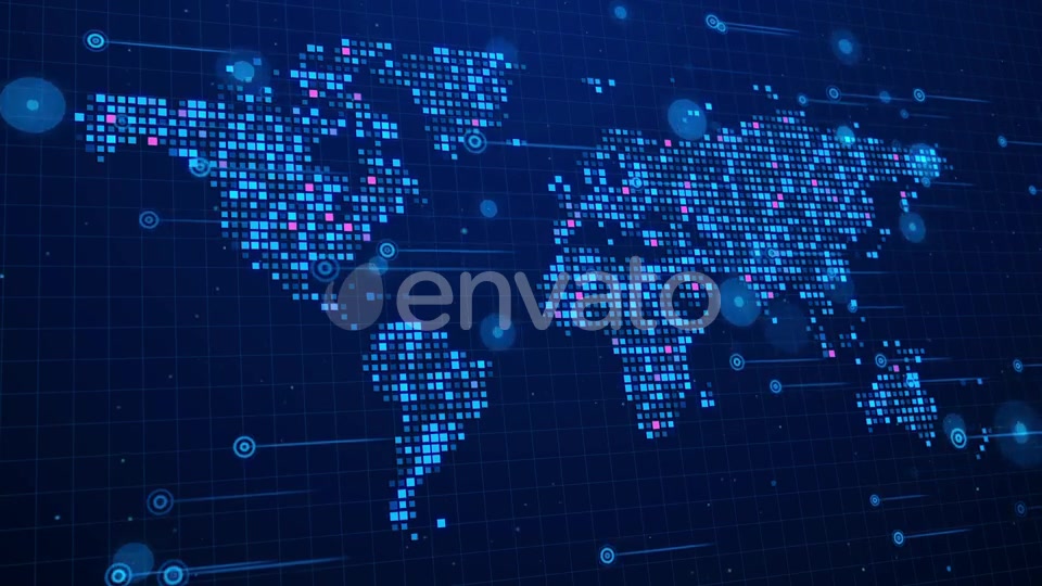 Digital Business Networks Videohive 22632124 Motion Graphics Image 6